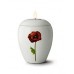 Floral Poppy Design - Candle Holder Keepsake
